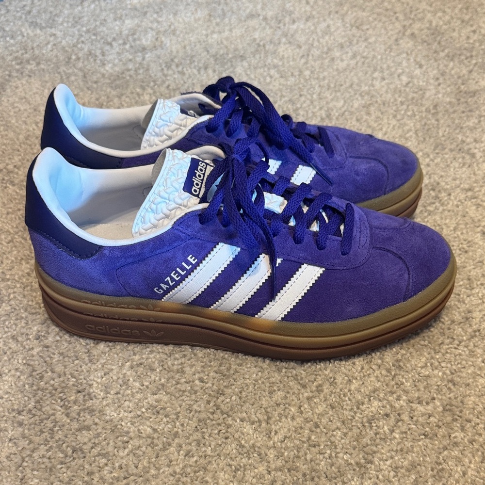 Adidas Originals Women’s Gazelle Bold Purple Sneakers